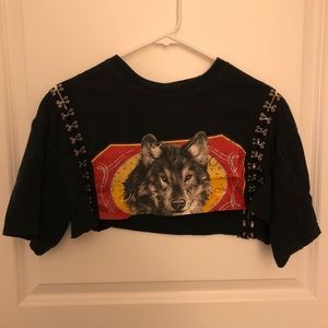Vintage crop top